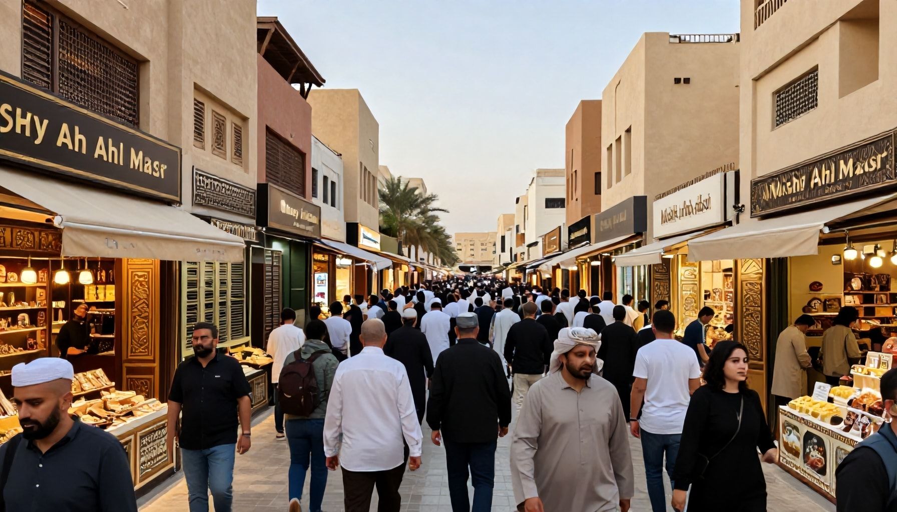 ممشى أهل مصر يفتح أبوابه في دبي بأكثر من 100 متجر تراثي