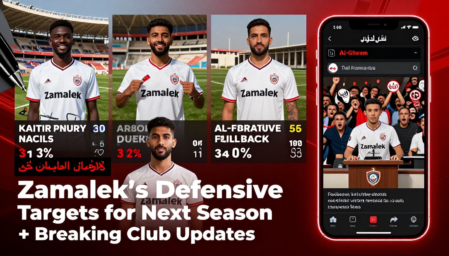 مهمات المدافع مع الزمالك في الموسم المقبل