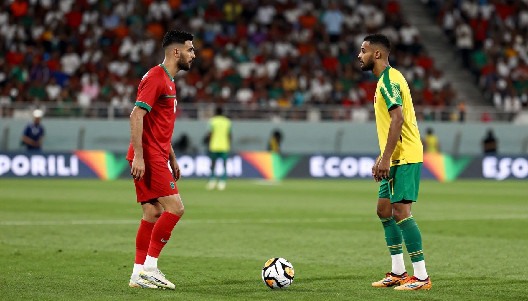مواجهة المغرب وجنوب أفريقيا في التحضيرات الأخيرة قبل الأفريقي