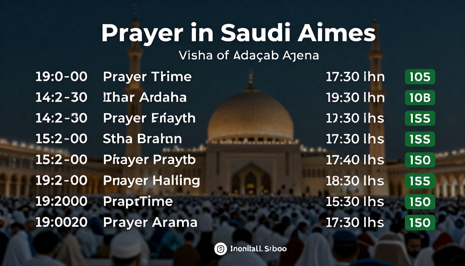 مواقيت الصلاة في السعودية ودورها في تنظيم اليوم