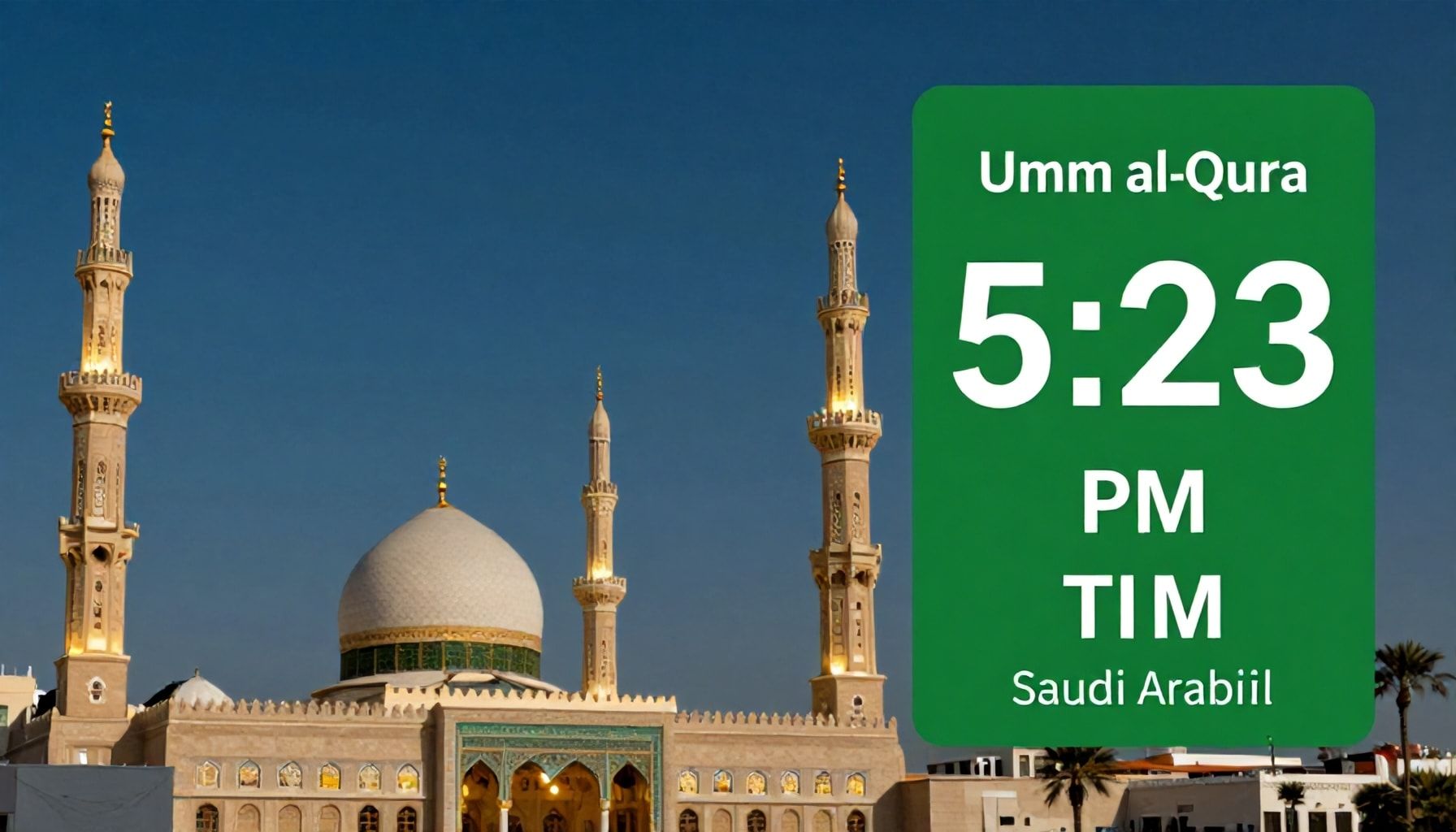 موعد صلاة العصر في السعودية اليوم عند الساعة 5:23 مساءً حسب تقويم أم القرى