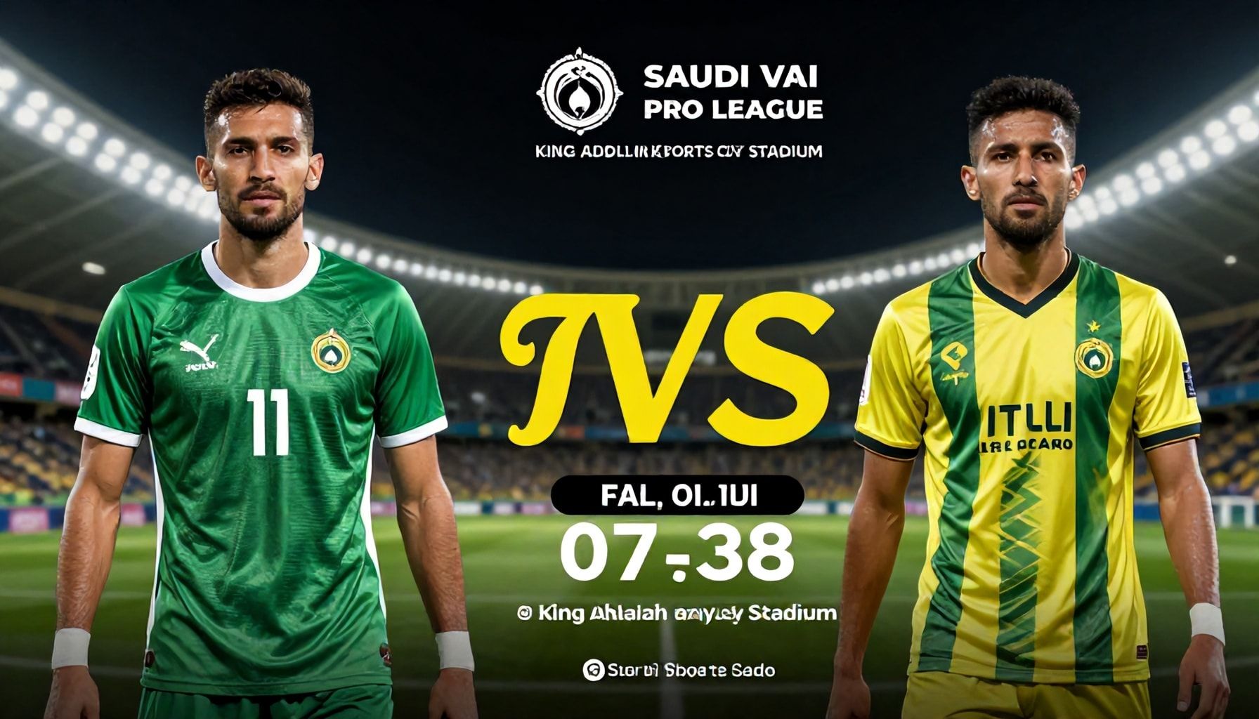 الاهلي يواجه الاتحاد في الدوري السعودي يوم الجمعة المقبل على ملعب الملك عبد الله الرياضي