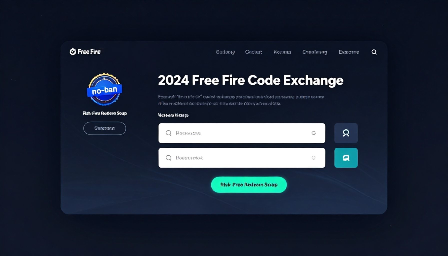 موقع جديد يسمح باستبدال أكواد فري فاير دون حظر الحساب في 2024
