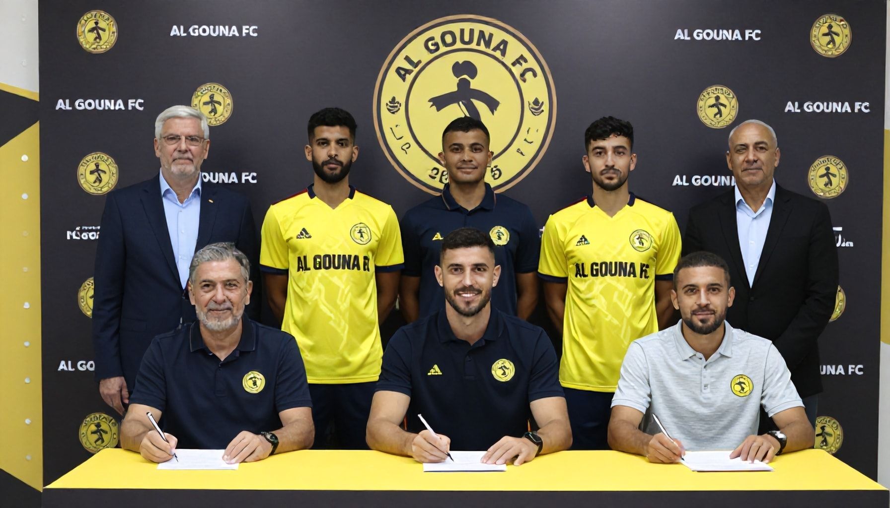 نادي الجونة لكرة القدم يعلن توقيع 5 لاعبين جدد لموسم 2024-2025