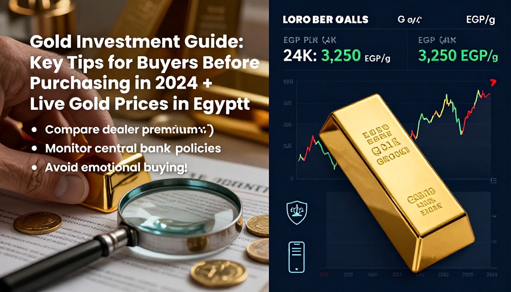 نصائح للمستثمرين والمشتريين قبل شراء الذهب الآن