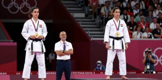هدير عبد الرازق أول مصرية تفوز بميدالية ذهبية في أولمبياد طوكيو 2020