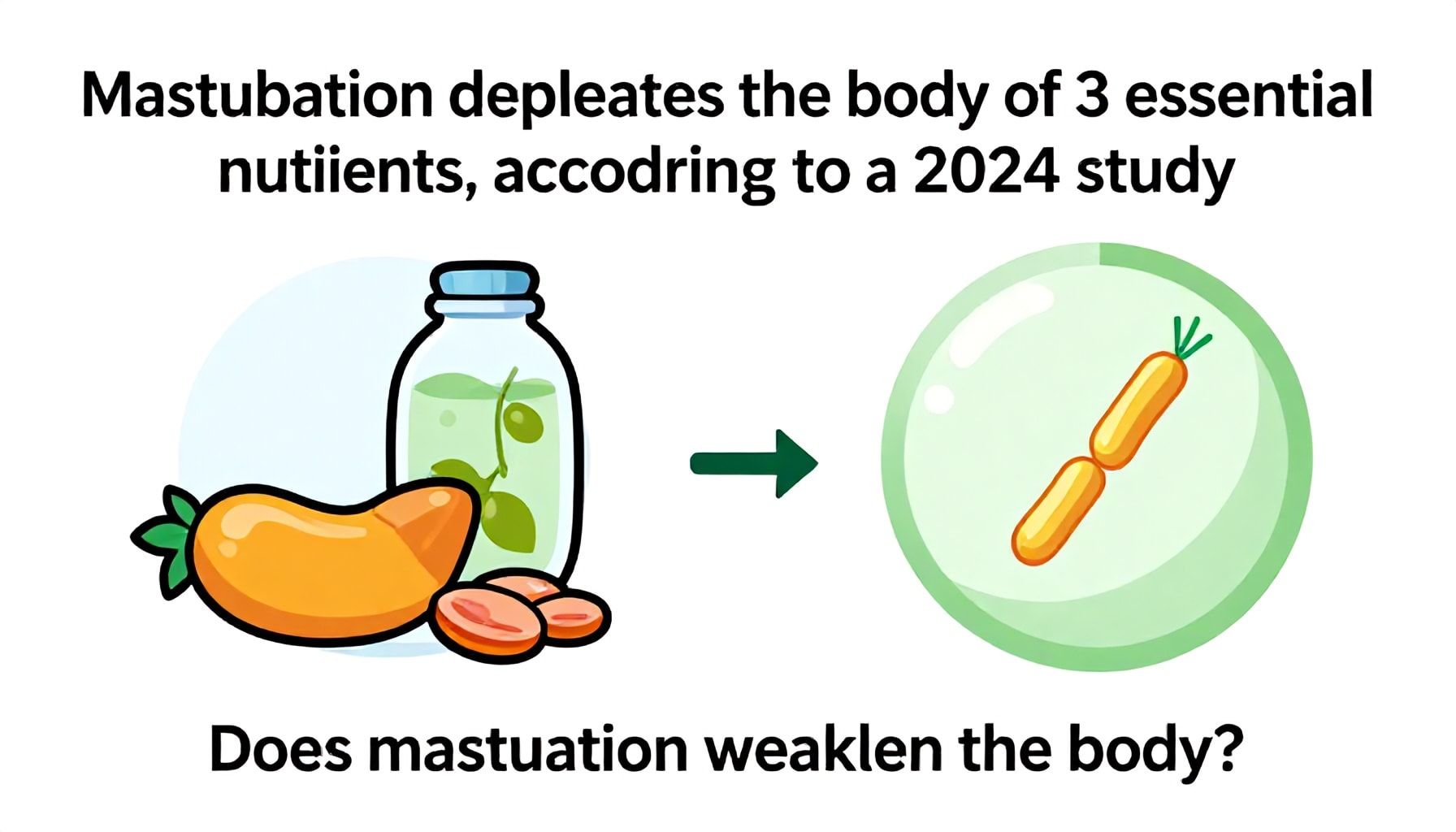 العادة السرية تفقد الجسم 3 مغذيات أساسية حسب دراسة 2024