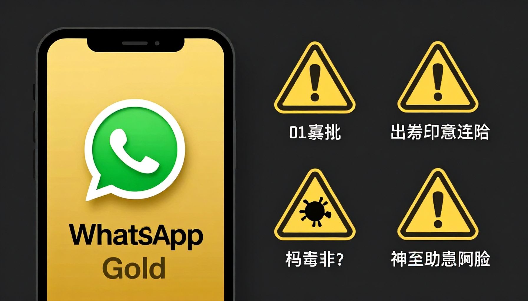 واتس الذهبي القديم وما مخاطره الأمنية على المستخدمين