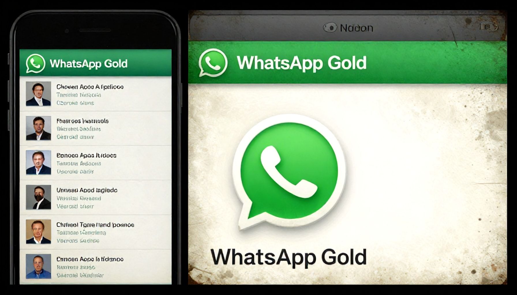 واتس الذهبي القديم يعرض المستخدمين لسرقة البيانات عبر 7 ثغرات أمنية