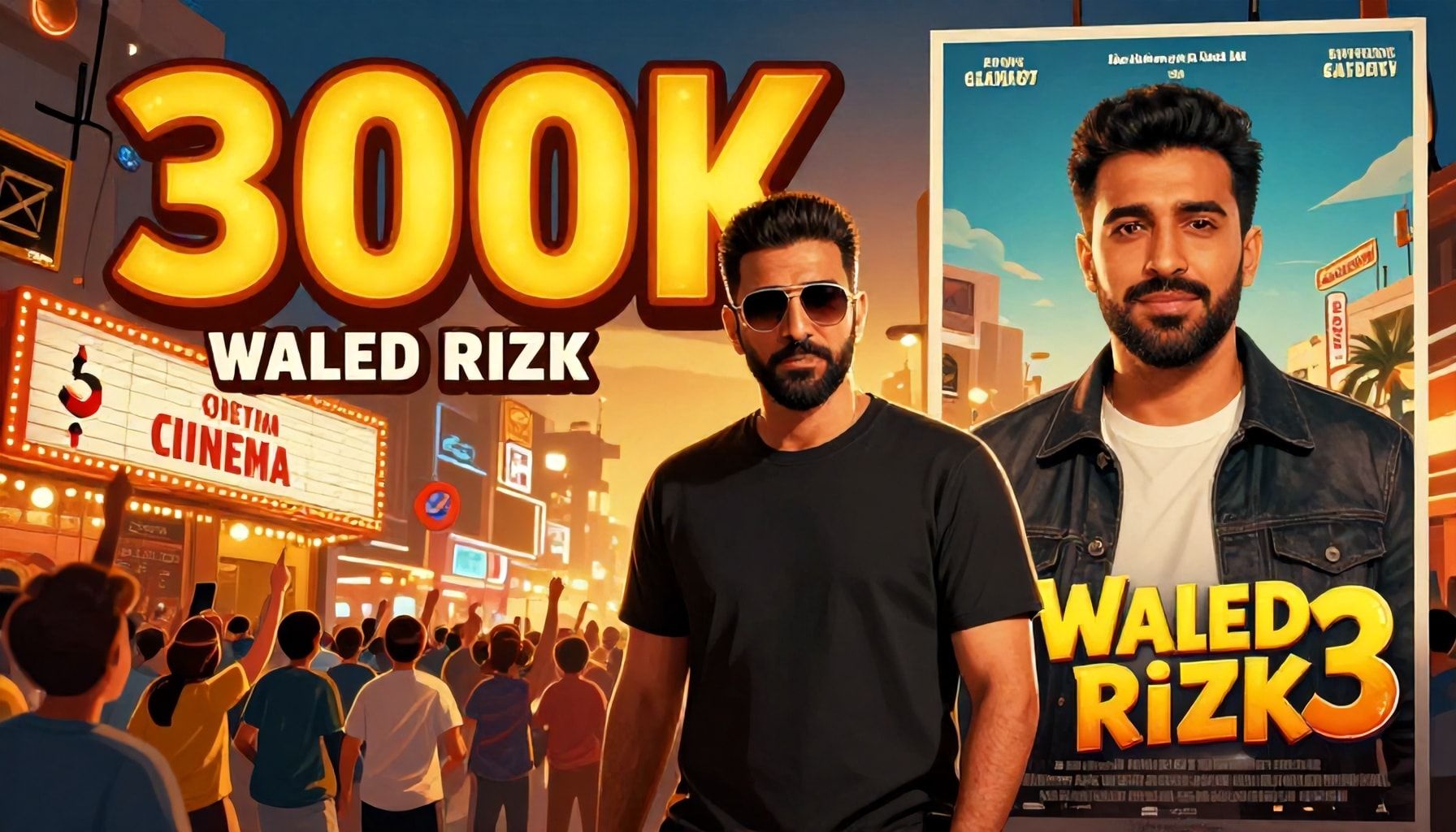 ولاد رزق يحقق رقمًا قياسيًا بصدور الجزء الثالث من الفيلم الكوميدي