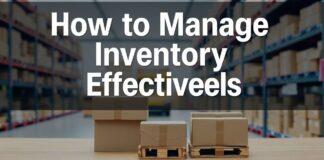 كيفية إدارة المخزون بفعالية: دليل شامل