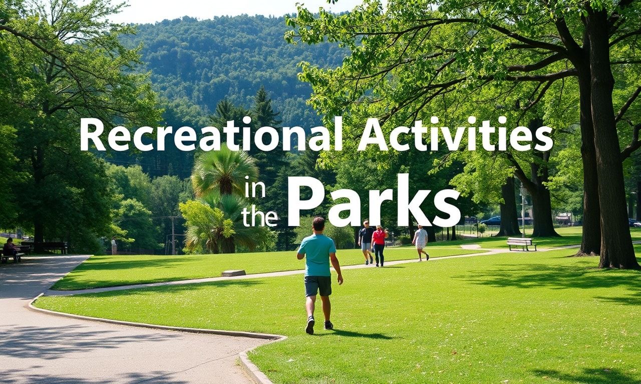 الأنشطة الترفيهية في الحدائق: كيف تستفيد منها بشكل أفضل؟