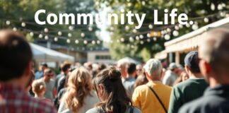 الحياة المجتمعية: أهمية المشاركة في الأحداث المحلية