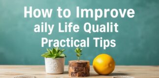 كيفية تحسين جودة الحياة اليومية: نصائح عملية