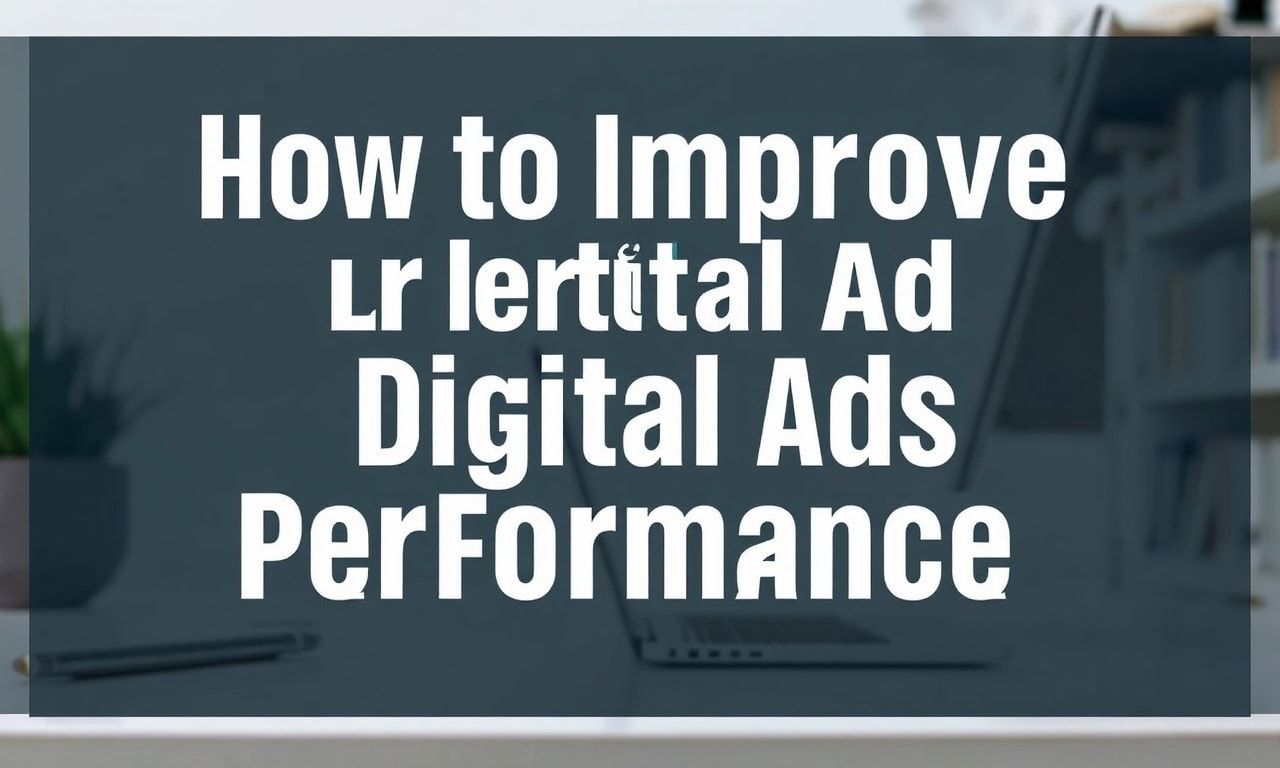 كيفية تحسين أداء إعلاناتك الرقمية: دليل شامل