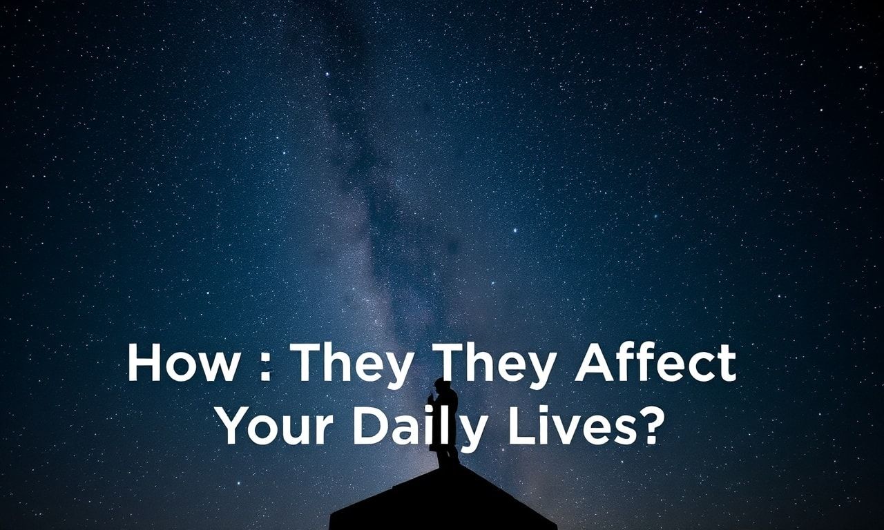 الظواهر الفلكية: كيف تؤثر على حياتنا اليومية؟