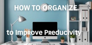 كيفية تنظيم مكتبك لتحسين الإنتاجية