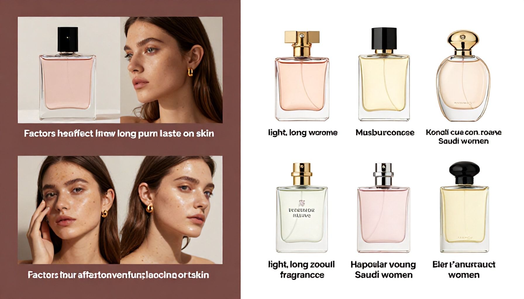 3 عوامل تؤثر في استدامة رائحة العطر على الجلد