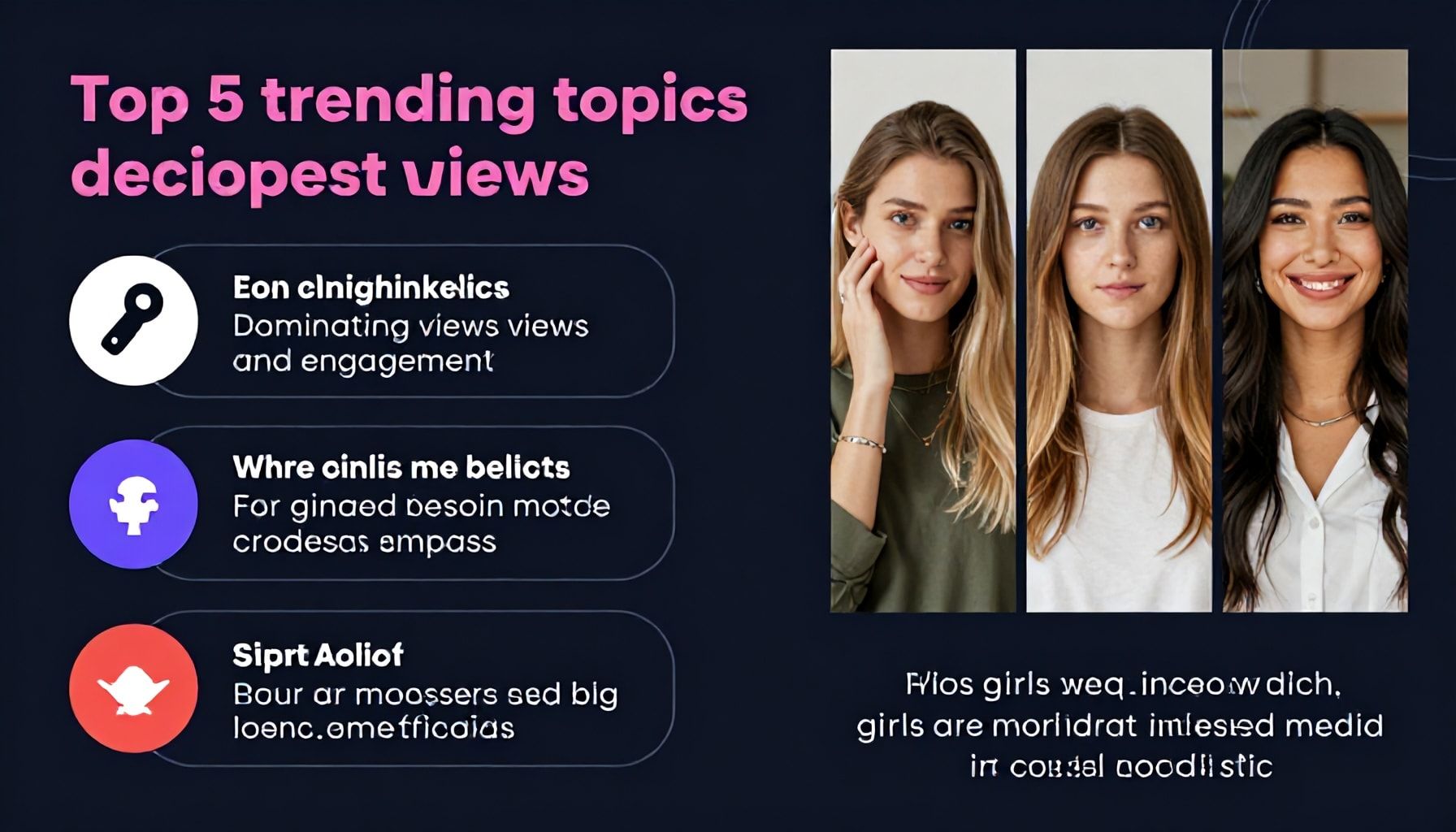 أبرز 5 مواضيع تتصدر قائمة المشاهدات والتفاعل