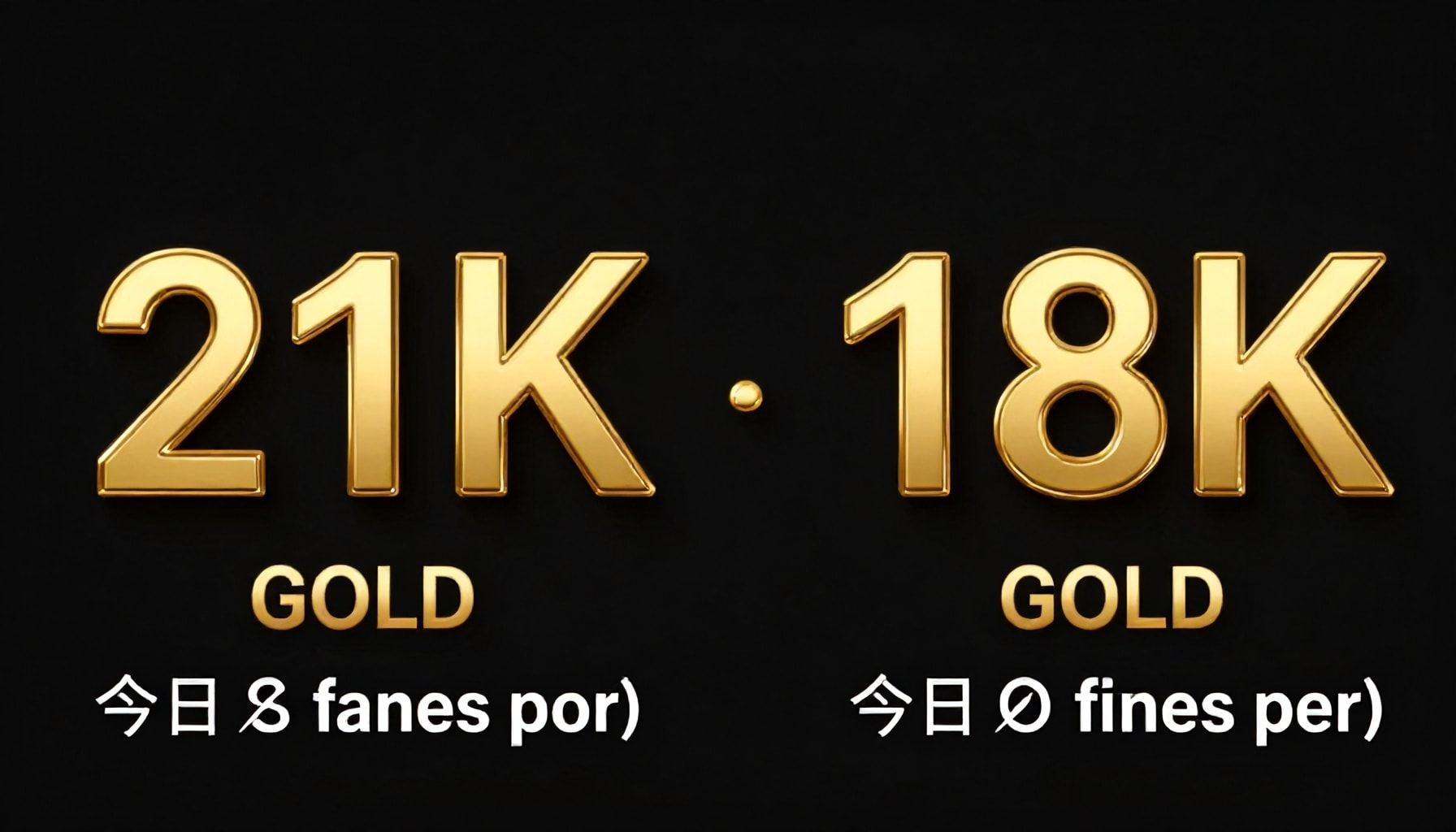 أبرز التغيرات في عيار 21 و18 بالساعة