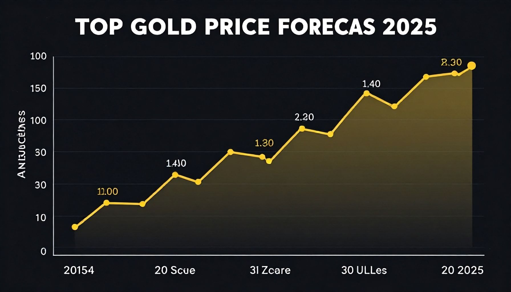 أبرز توقعات المحللين لأسعار الذهب عام 2025