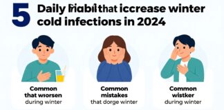 5 عادات يومية تزيد من الإصابة بنزلات البرد شتاء 2024