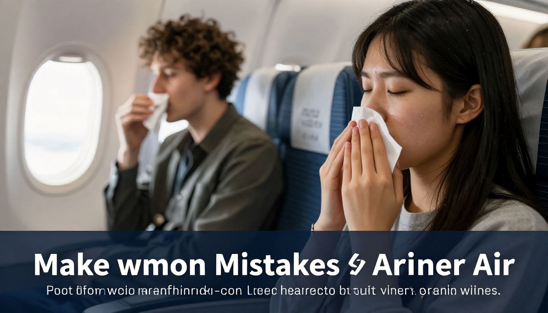 أخطاء شائعة عند التعامل مع هواء الطائرة الجاف