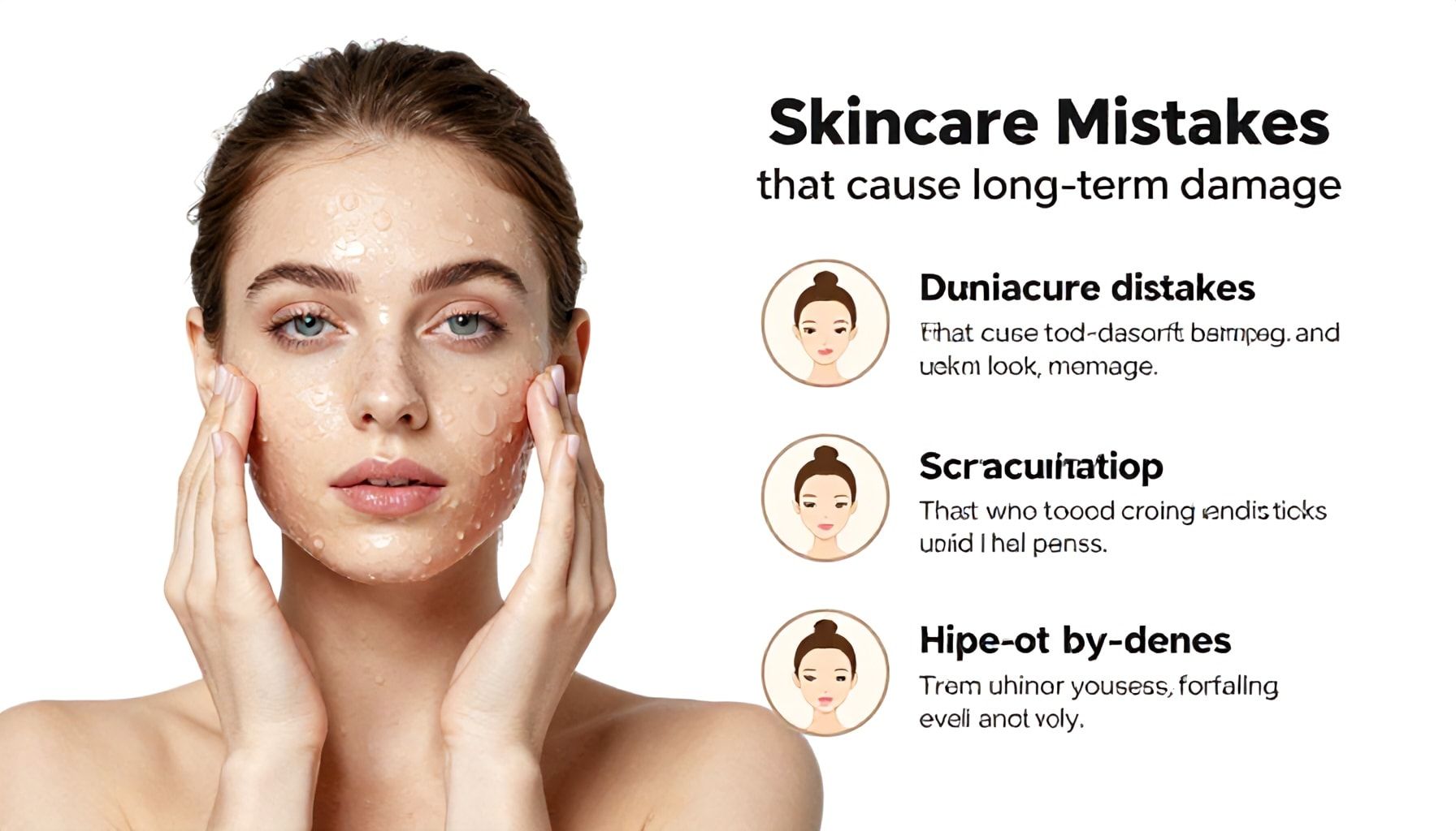 أخطاء شائعة عند العناية بالبشرة تتسبب في مشاكل طويلة الأمد