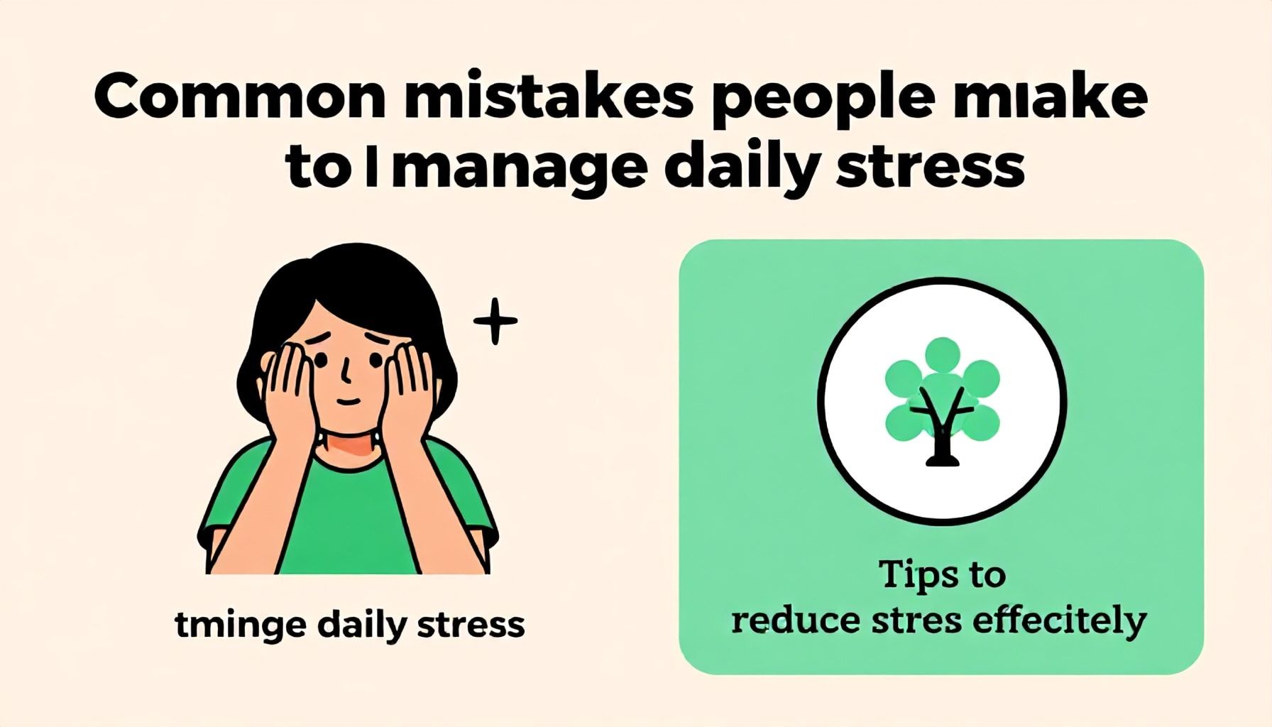 أخطاء شائعة عند محاولة إدارة التوتر اليومي