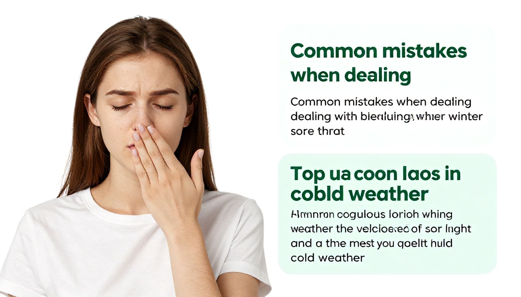 أخطاء شائعة في التعامل مع التهاب الحلق الشتوي