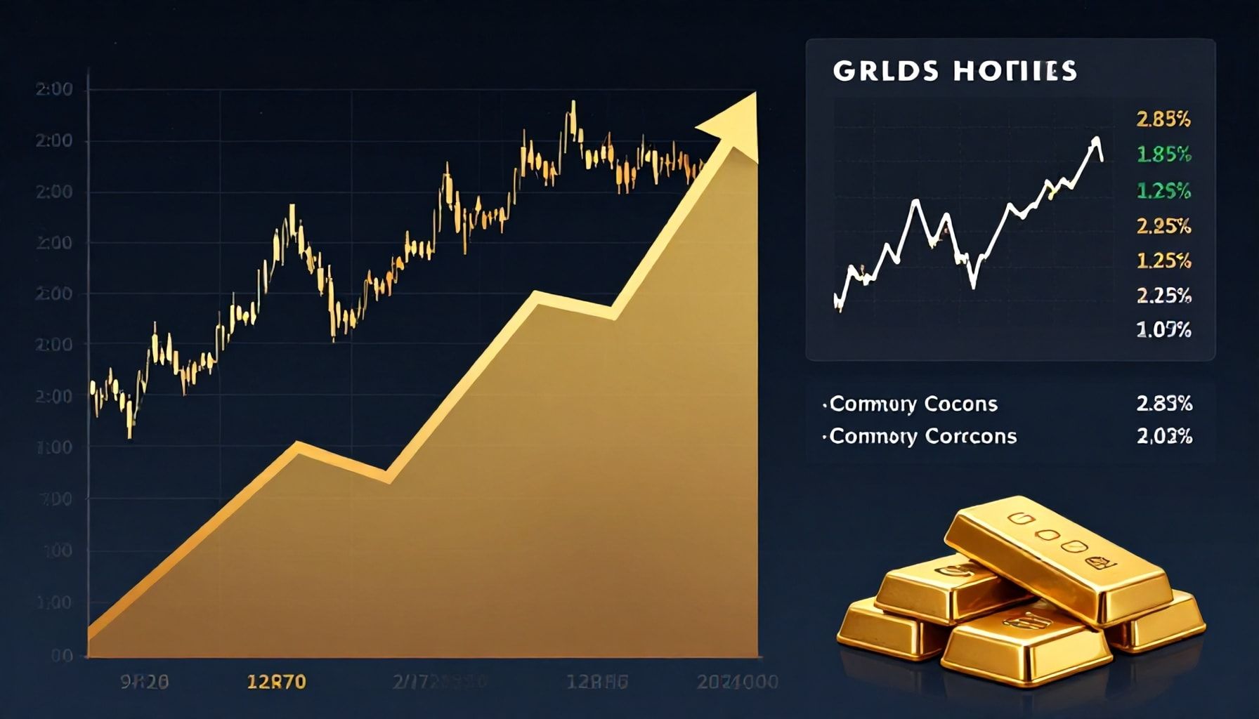 أسباب ارتفاع الذهب وفق بيانات السوق والتحليلات الاقتصادية