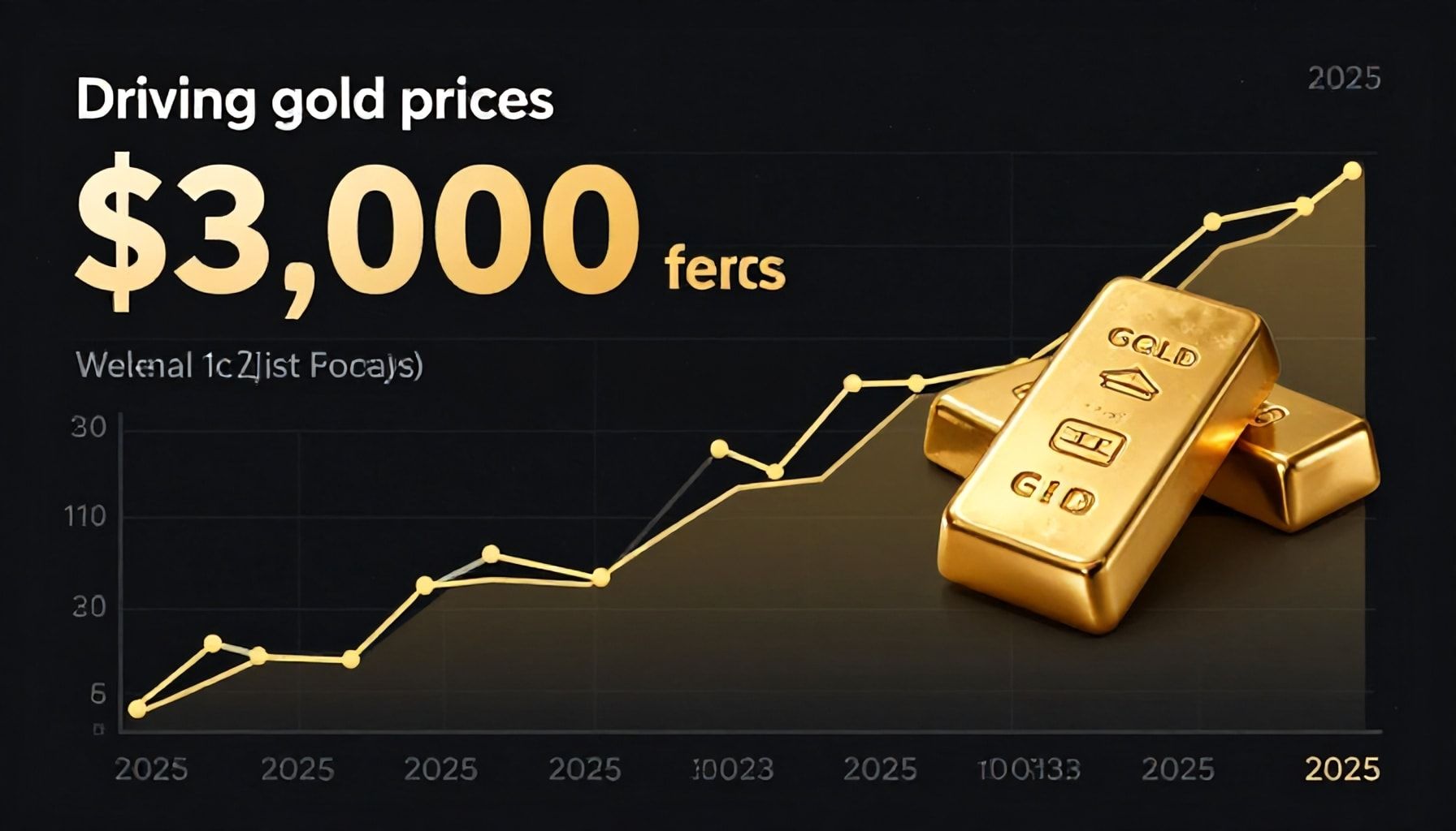 أسباب ارتفاع سعر الأوقية إلى 3000 دولار