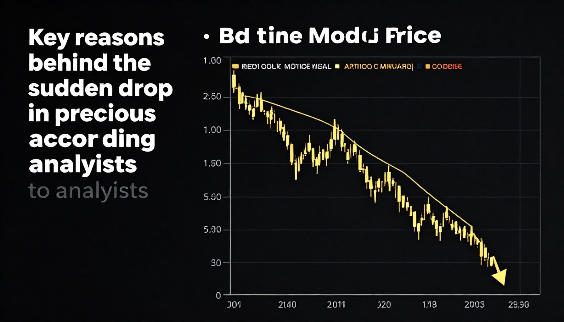 أسباب الانخفاض المفاجئ وفق محللي المعادن الثمينة
