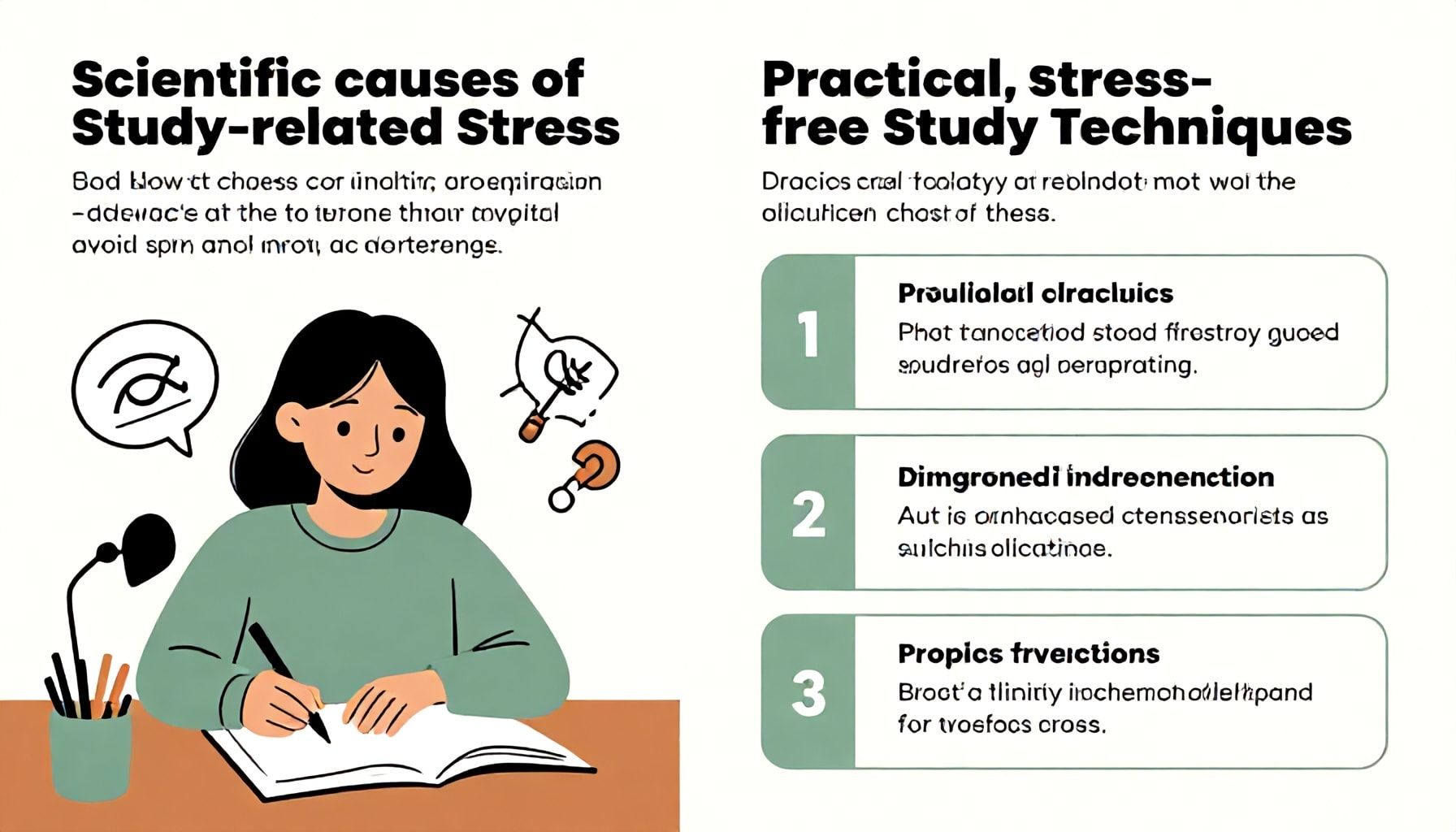 أسباب التوتر أثناء الدراسة وكيف تتجنبها علميًا