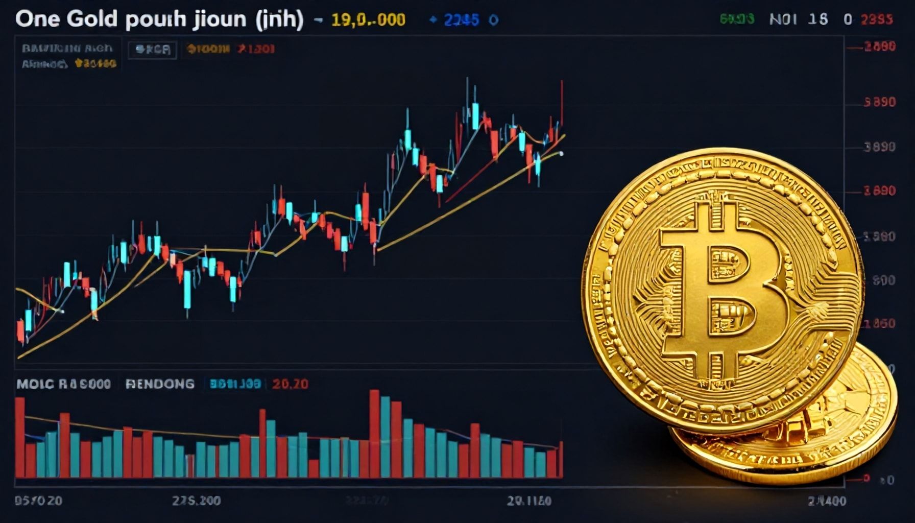 أسباب تذبذب أسعار الذهب والبتكوين وفق خبراء السوق