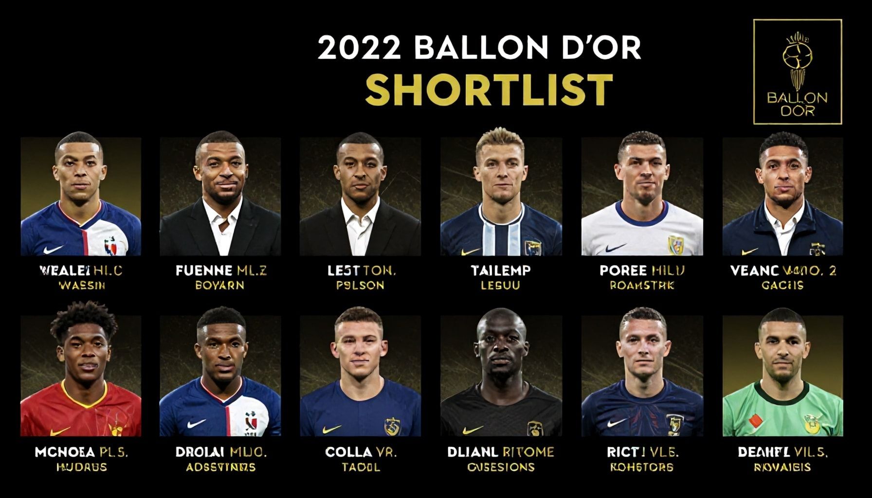 أسباب ترشح لاعبي الدوري الفرنسي في قائمة 2022