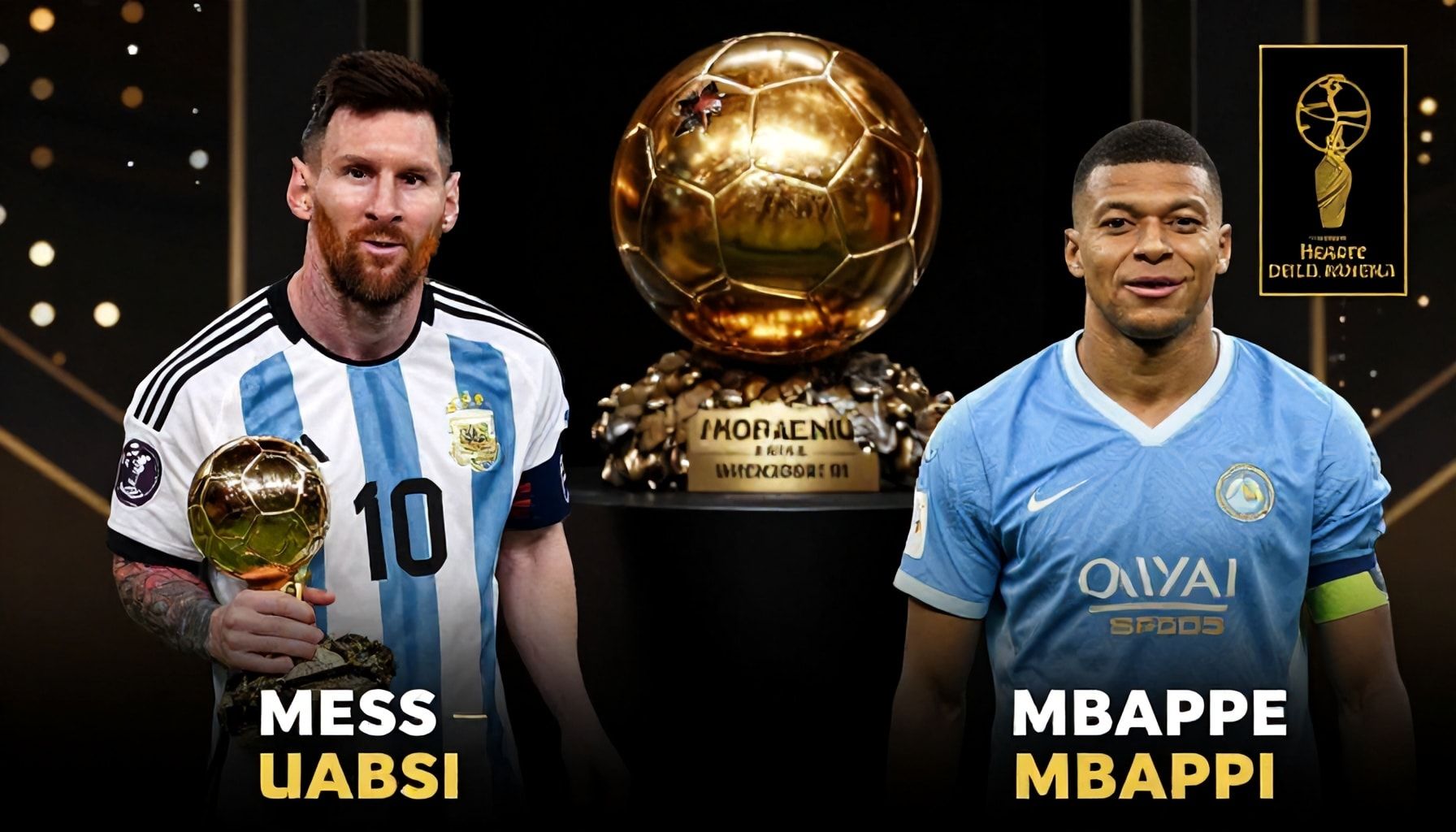 أسباب تفوق ميسي على هالاند ومبابي حسب الأرقام