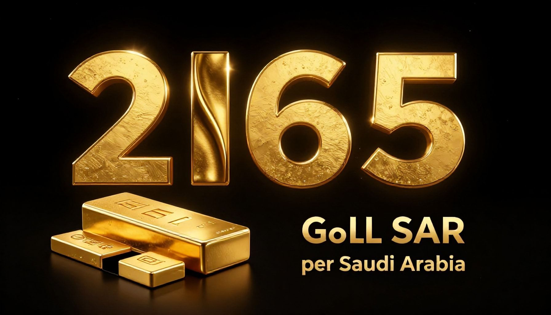 الذهب يفتح تعاملات الأسبوع عند 265 ريالًا للجرام في السعودية