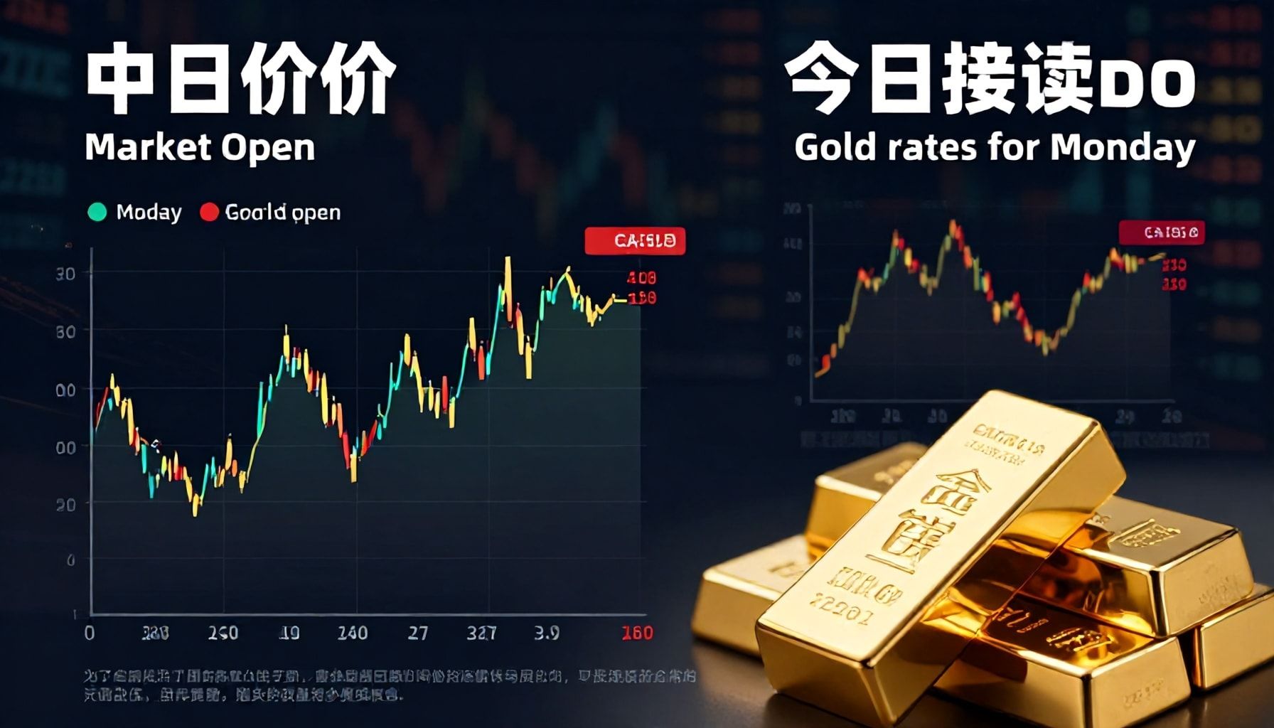 أسعار الذهب عند افتتاح التعاملات اليوم الاثنين