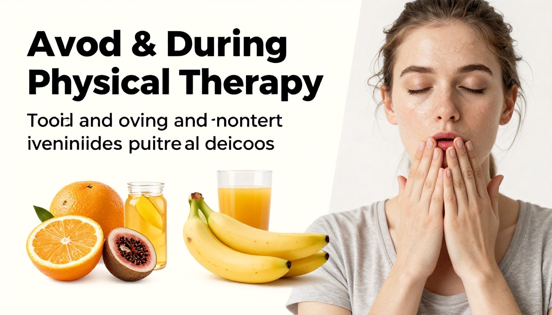 أطعمة ومشروبات يجب تجنبها أثناء العلاج الطبيعي