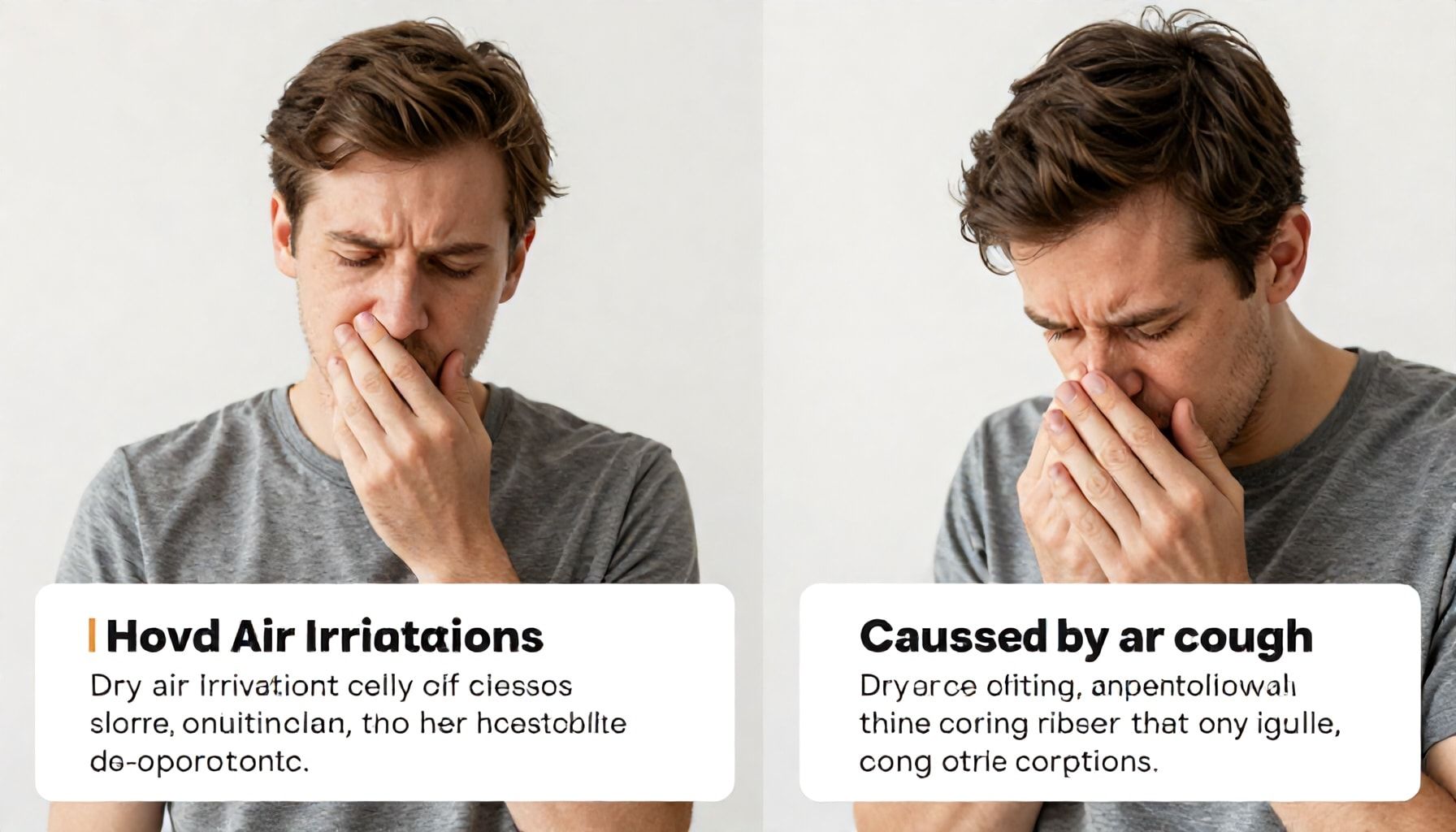 أعراض جفاف الهواء وكيفية تمييزها عن نوبات السعال الأخرى