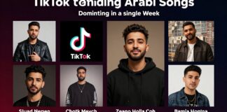 5 أغاني عربية تهيمن على ترندات تيك توك خلال أسبوع واحد