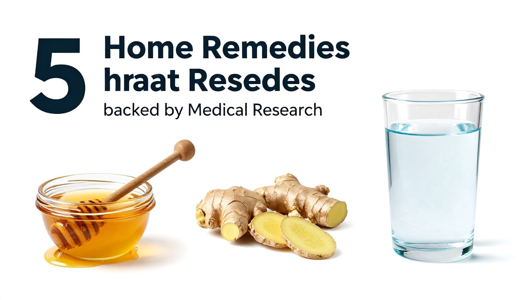 أفضل 5 علاجات منزلية مدعومة بالأبحاث الطبية