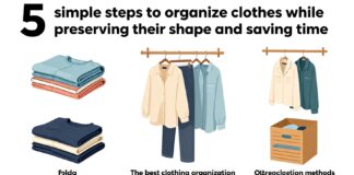 ترتيب الملابس في 5 خطوات يحافظ على شكلها ويوفر الوقت