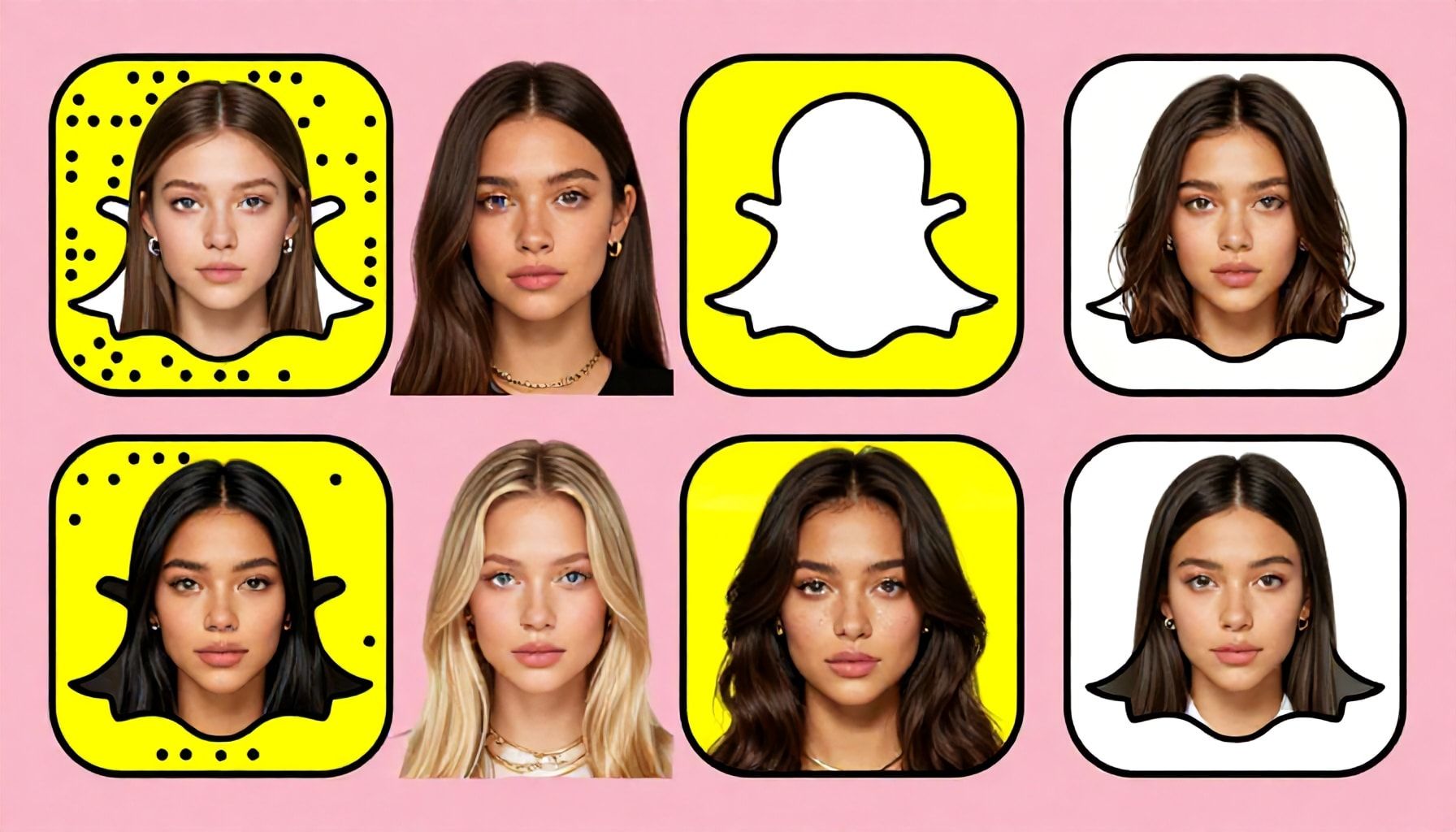 فلاتر سناب شات الستة الأكثر شعبية بين الفتيات في 2024