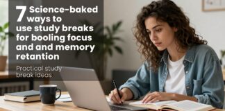 7 طرق علمية لاستغلال استراحات الدراسة في زيادة التركيز والاحتفاظ بالمعلومات