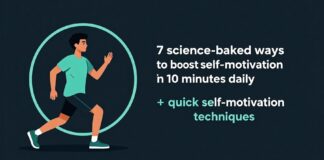 7 طرق علمية لتعزيز الدافع الذاتي في 10 دقائق يوميًا