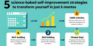 5 استراتيجيات علميّة لتطوير الذات في 6 أشهر فقط