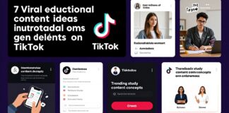 7 أفكار محتوى دراسي تجذب ملايين المشاهدات على تيك توك عام 2024