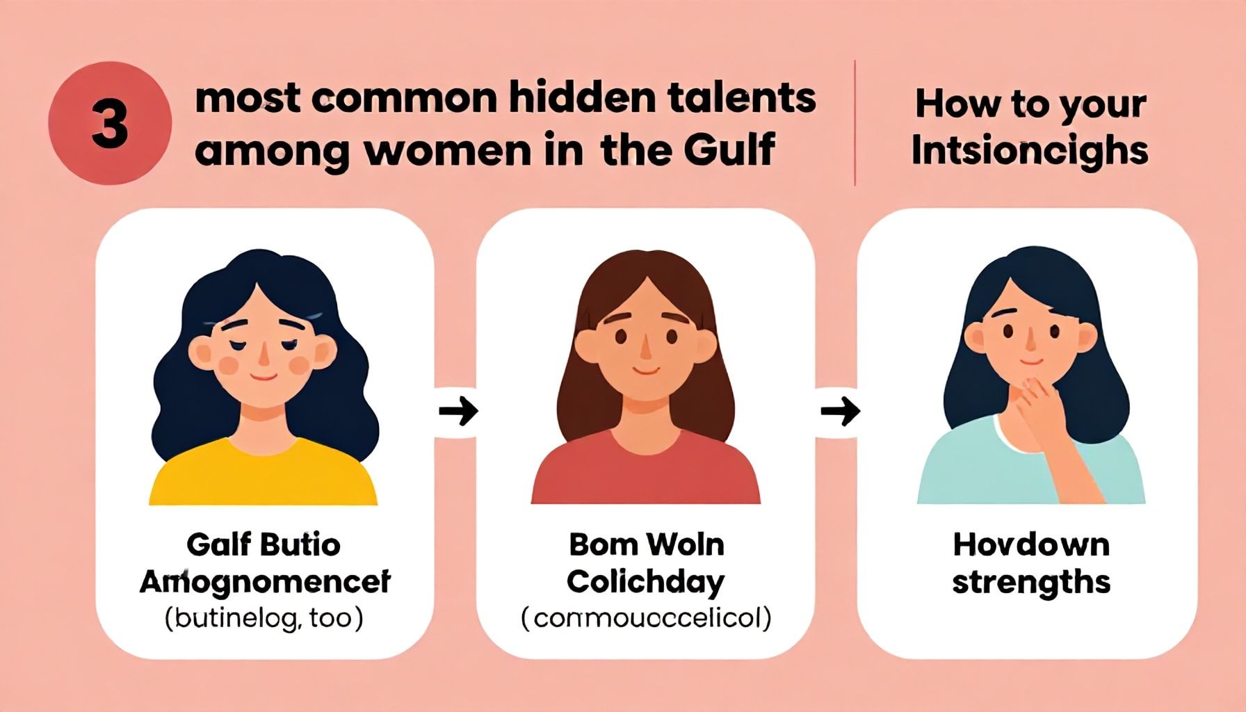 أكثر 3 مواهب خفية انتشارًا بين النساء في الخليج
